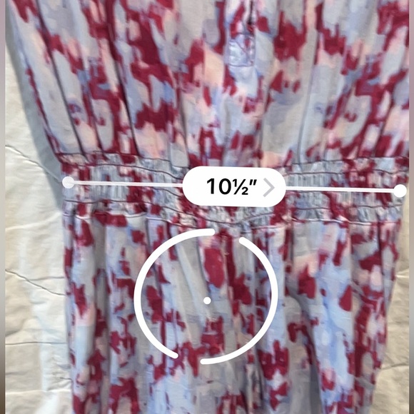 SPLENDID Purple & Pink Multi
Color Print Tie Dye Pocket Romper~ Sz:Small - Picture 12 of 13